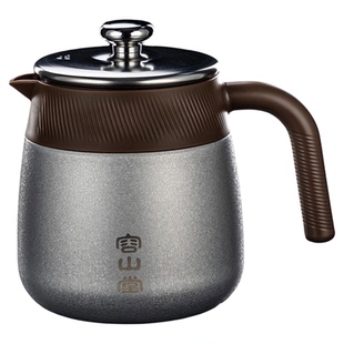 容山堂不锈钢覆钛焖茶壶保温壶家用闷茶壶热水壶焖壶泡茶壶水壶