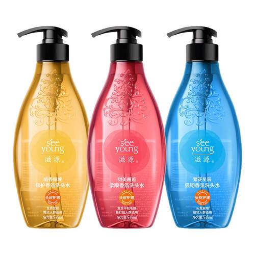 滋源柔顺去屑强韧修护香氛洗头水