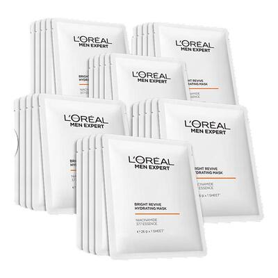 欧莱雅男士耀白面膜淡化痘印