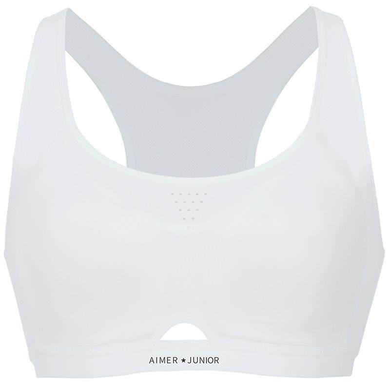 爱慕少女小冰皮三阶段女童内衣发育期10一14岁少女文胸运动猫爪杯