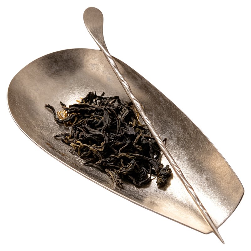 清沁堂纯钛茶则茶拨中式功夫茶具配件茶勺醒茶器创意茶铲茶匙茶荷
