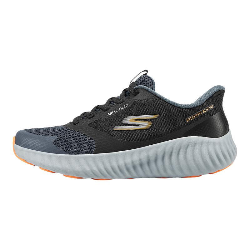 Skechers斯凯奇男士缓震耐磨运动鞋舒适透气跑步鞋220380/BKGY