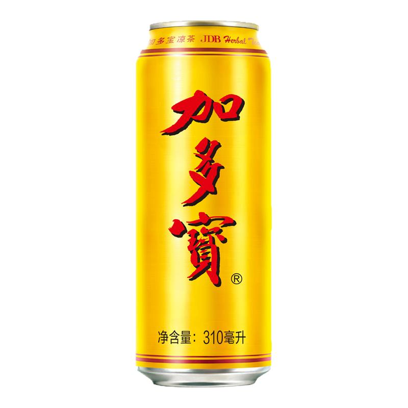 加多宝凉茶310ml*24罐纤体金罐家庭聚会降火解腻过节送礼佳品