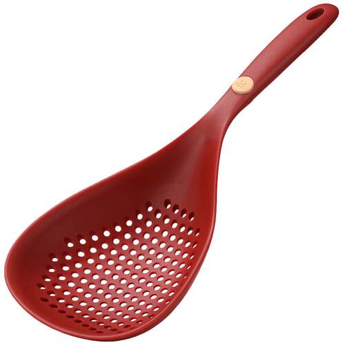 闪闪优品耐高温硅胶大漏勺不伤锅
