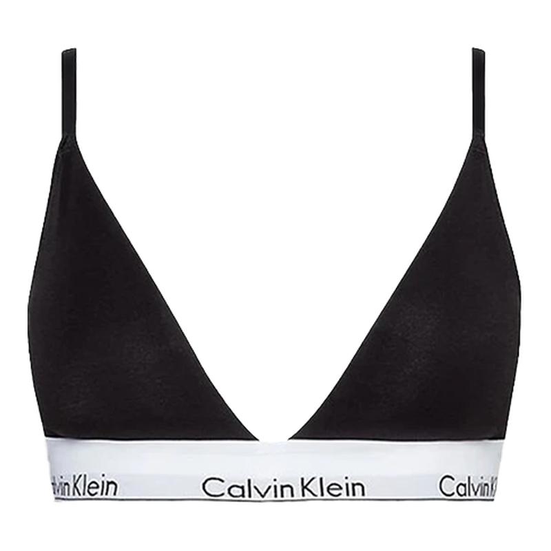 【自营】Calvin Klein/凯文克莱女士三角LOGO边文胸000QF5650E