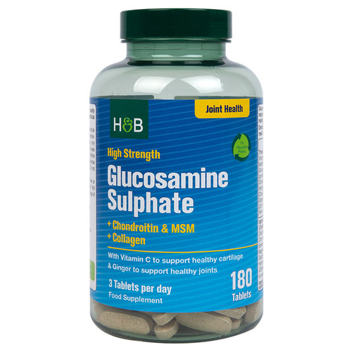 hb荷柏瑞高含量氨糖软骨素180粒