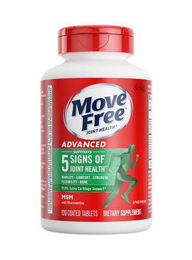 益节MoveFree氨糖软骨素维骨力关节宝中老年进口骨胶原钙片旗舰店