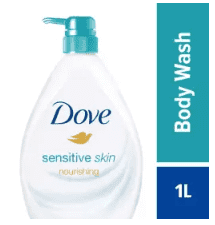 DOVE SHOWER GEL SENSITIVE 1L