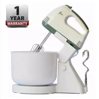 7-Speed Electric Hand or Stand Mixer Egg Beater Dough Mix