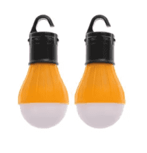 2 PCS Outdoor Hanging Camping Tent Light Bulb