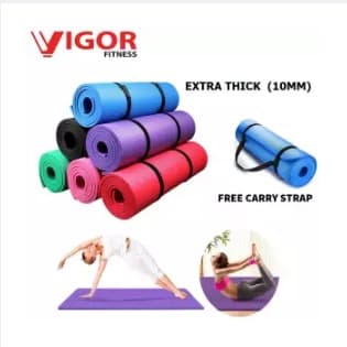 VIGOR FITNESS NBR Yoga Mat 10MM
