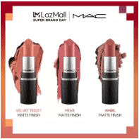 Mini MAC Lipstick Trio Set - Nude