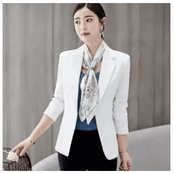 Fashion Women Long Sleeve Suit Blazers Coats 
