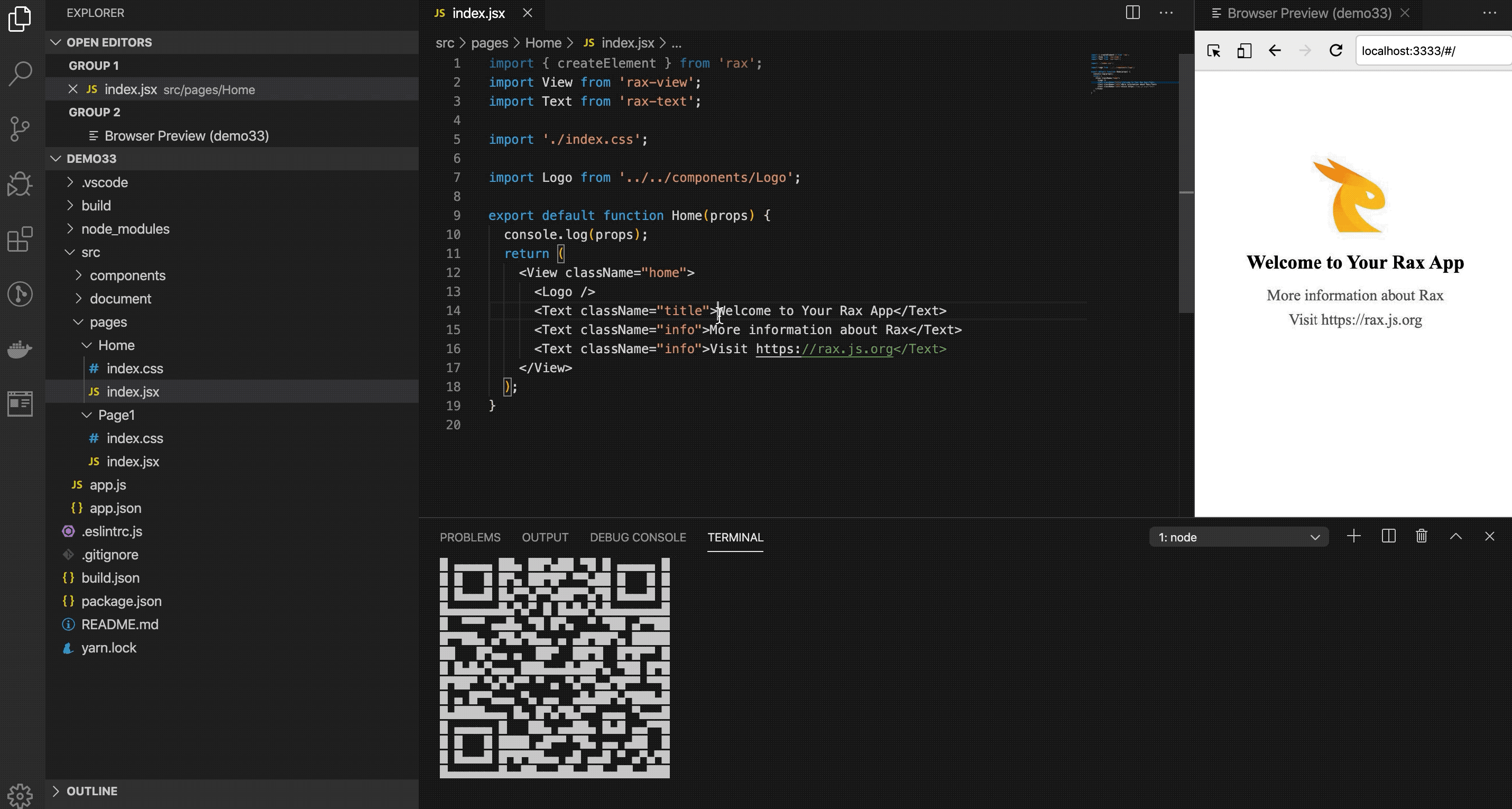 Rax 2020.02.21 发布: 更合理的构建产物输出、小程序运行时方案要来了