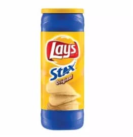 LAY'S STAX ORIGINAL POTATO CRISP 163G