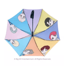 BTS Character Umbrella (All Members)