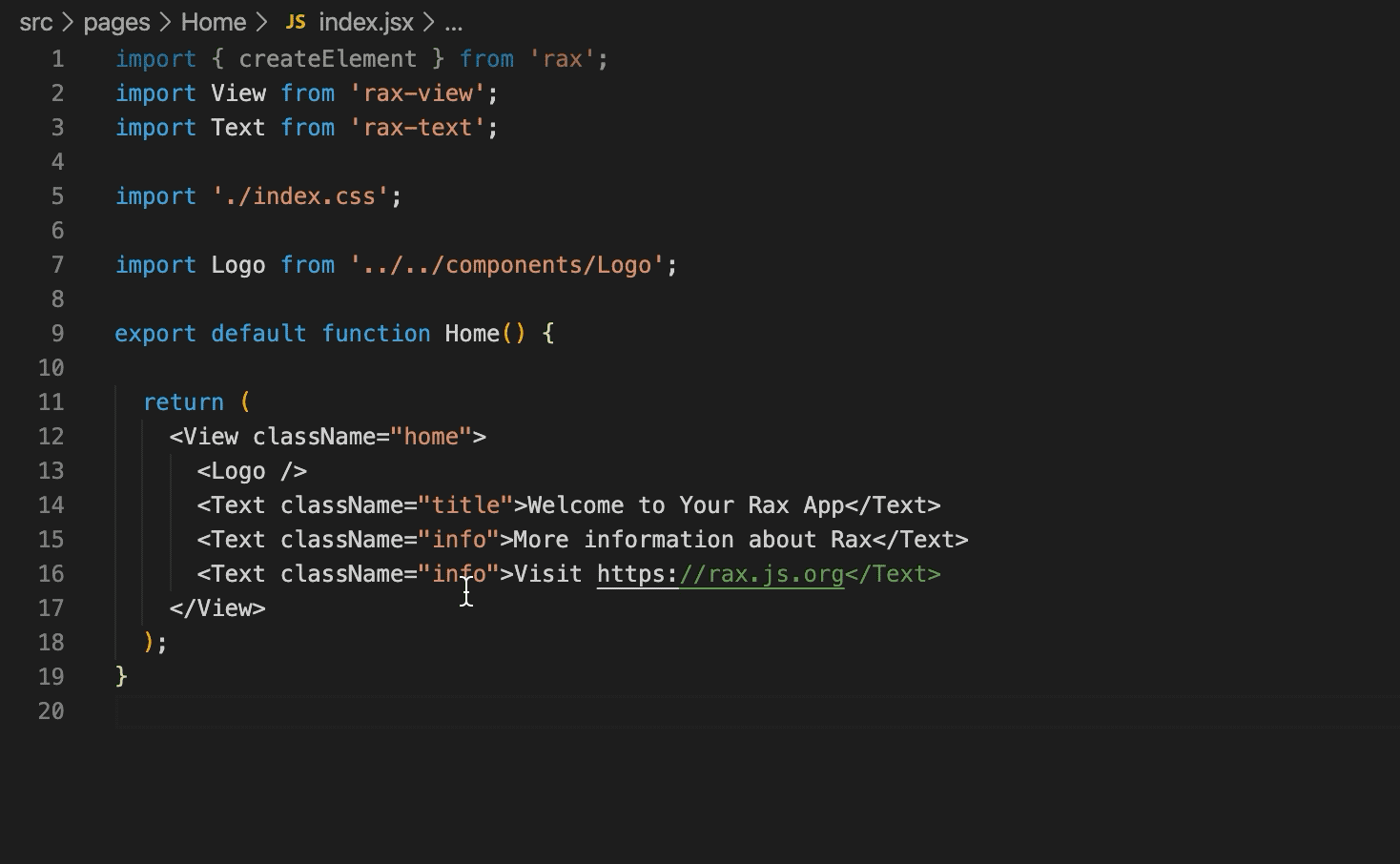 样式参数的信息概览和代码导航