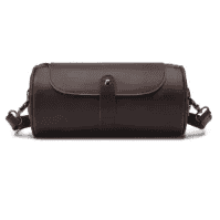 Man Stylish Barrel Design Leather Sling Bag