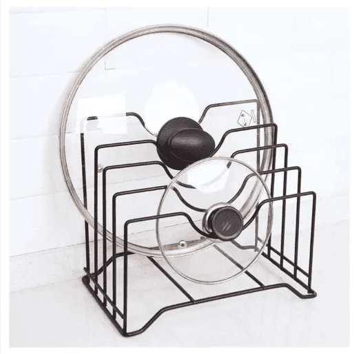 【FreeShipping+New Arrival Deals+LimitedOffer】Kitchen Tool Storage Cutting Chopping Board Rack Pot Lid Pan Cover Holder