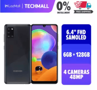 Samsung Galaxy A31 (6GB RAM + 128GB ROM)