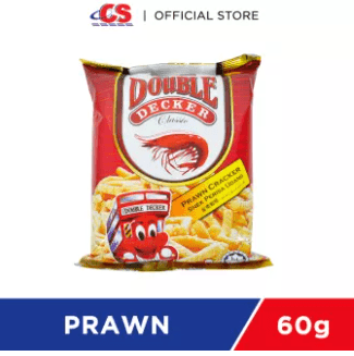 DOUBLE DECKER Prawn Cracker Snack