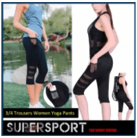 SUPERSPORT 3/4 Trousers Women Yoga Pants