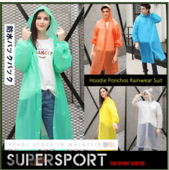 SUPERSPORT Thick Waterproof RainCoa