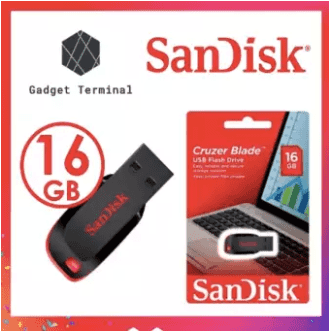 Sandisk CZ50 / CZ61 Cruzer Blade / Cruzer Spark 16GB USB Flash Drive