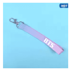 Fancyqube KPOP BTS Keychain Gradual Bangtan Boys Lanyard Love Yourself Key Chains Jung Kook V SUGA JIMIN 8 Colors Keyring Bts Accessories