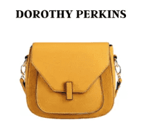 Dorothy Perkins Yellow Twist Lock Saddle