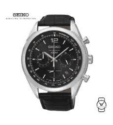 Seiko SSB097P1 Chronograph Leather Strap Gents Watch