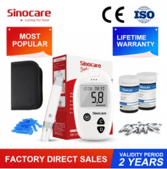 Sinocare Diabetes Testing Kit