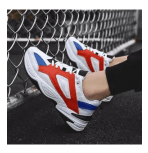 (Audestore)-Men Running Shoes Outdoor Walking Sneakers Comfortable Athletic Shoes Men Sport