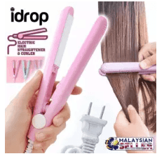idrop 2 IN 1 Portable Mini Electric Compact Hair Straightener