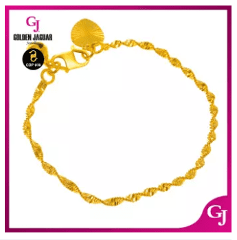 GJ Jewellery Emas Korea Bracelet - Gila-Gila 2.0 (2360204)