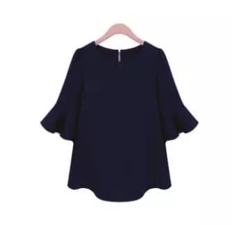 Mizan 3/4 sleeve modern blouse for women