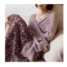 Long sleeve knit cardigan loose casual openwork shawl sweater coat