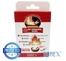 Throw type fire extinguisher