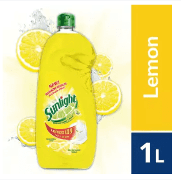 Sunlight Dishwash Liquid Lemon 1 L