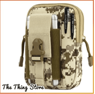 Warbase Men Multifunction Waist Bag