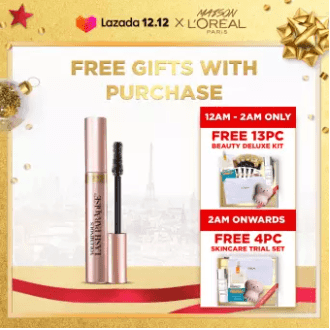L'Oreal Paris Voluminous Lash Paradise Mascara - Black