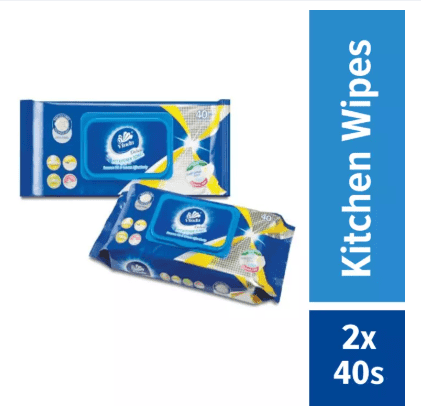 Vinda Deluxe Kitchen Wipes (2x40s)