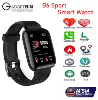 [ LazChoice ] Gadgetbin B6 Heart Rate Watch