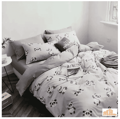 Maylee 2 in 1 Single Fitted Bedsheet Set Cadar Bergetah 450TC High Quality With Pillow Case Multi Design ( Cartoon )