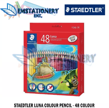 Staedtler Luna Colour 48's Long / Color/ Pencils