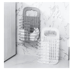 MUMMAX Household Foldable Dirty Clothes Basket