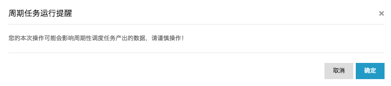 周期任务运行提醒