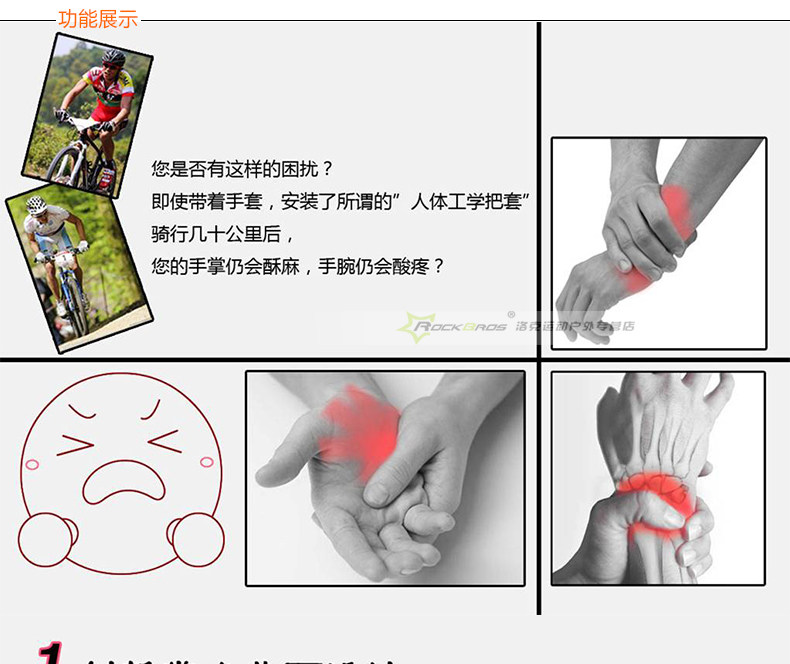 Poignées de vélo EASYDO - Ref 2353134 Image 11