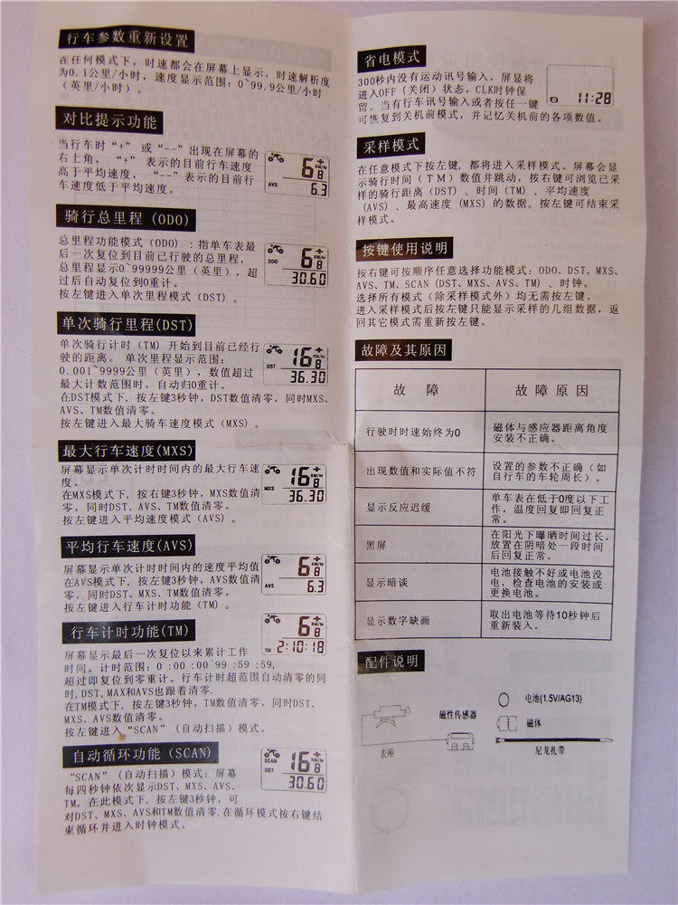 Tableau de bord vélo - Ref 2433621 Image 3