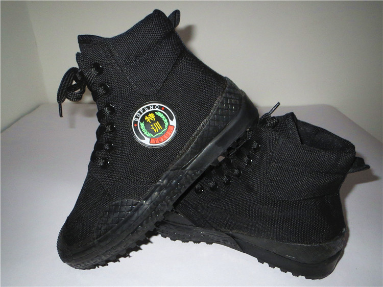 Bottes militaires en toile - dérapage - Ref 1400205 Image 6